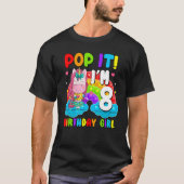 T-shirt Pop It I'm 8 Anniversaire Fille Pop Fidget Toys Gr (Devant)