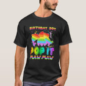 T-shirt Pop It Mawmaw Of Birthday Boy Pop It Shark Din (Devant)