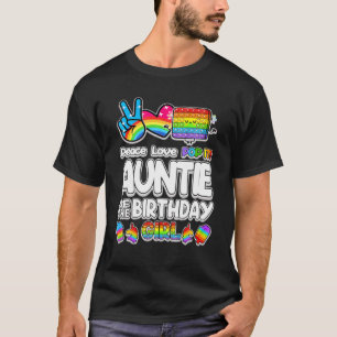 T-shirt Pop It Tante De La Famille De Jouet Enfant Anniver