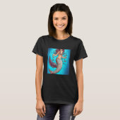 T-shirt Pop Mermaid Dun Under The Sea Very Cute Whimsical  (Devant entier)