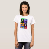 T-shirt pop mona lisa (Devant entier)
