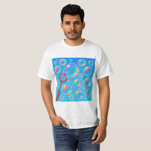 T-shirt Pop of Joy Bubble Shirt (Devant entier)