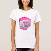 T-shirt Pop of Pink Peonies (Devant)