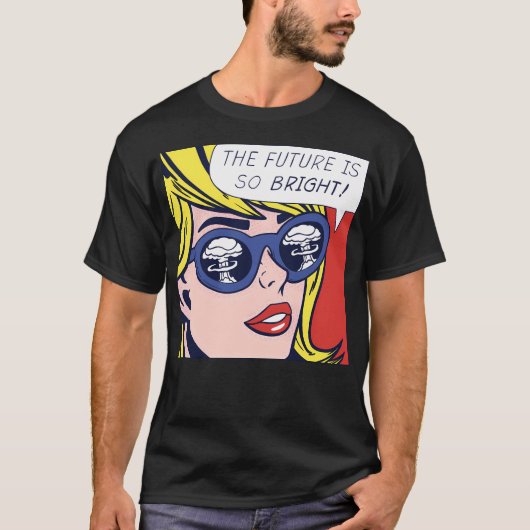 T-shirt Pop Optimiste fille (Devant)