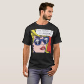 T-shirt Pop Optimiste fille (Devant entier)