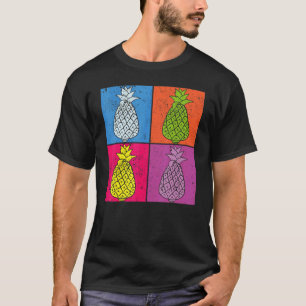 T-shirt Pop Pineappy Fruit Exotique Été Pineap Tropical