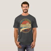T-shirt Pop Pop Like A Grandpa Only Cooler Retro PopPop Fa (Devant entier)
