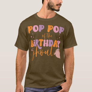 T-shirt Pop Pop Mens de Ghoul Ghost Anniversaire Halloween