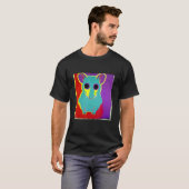 T-shirt Pop Possum Fun Mignonne Trendy Pour Hommes Femmes  (Devant entier)