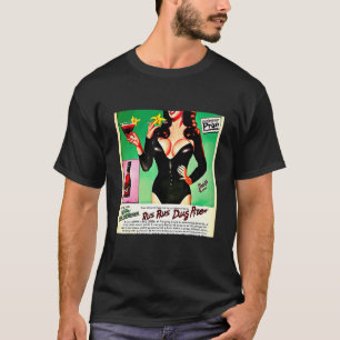 T-shirt Pop Rétro Liquor de Prune Étranger Vintage