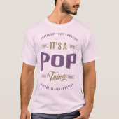 T-shirt Pop Tee - shirt Cadeaux parfaits (Devant)