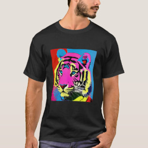 T-shirt Pop Tiger Fun Mignonne Trendy Pour Hommes Femmes &