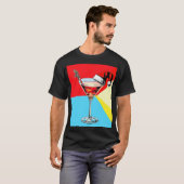 T-shirt PopArt Santa Martini (Devant entier)
