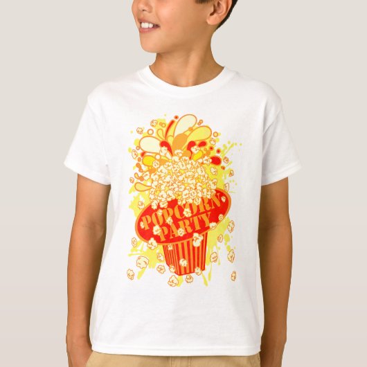 T-SHIRT POPCORN_PARTY (Devant)