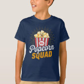T-shirt Popcorn Squad (Devant)