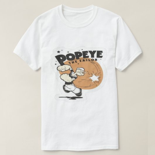 T-shirt Popeye le marin (Design devant)