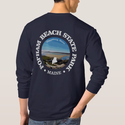T-shirt Popham Beach SP (Dos)