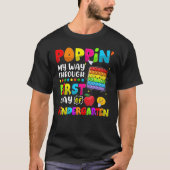 T-shirt Popit Fidget Poppin Mon Chemin À Travers Le Premie (Devant)