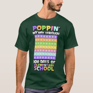 T-shirt Popit Pastel 100 jours d'école