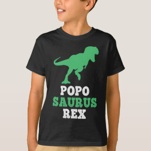 T-shirt Popo-saurus Rex Dino Dinosaure Poposaurus Drôle