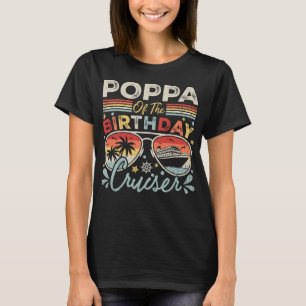 T-shirt Poppa des Femmes de vacances de croisière d'annive