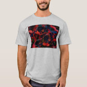 T-shirt Poppies noires (Devant)