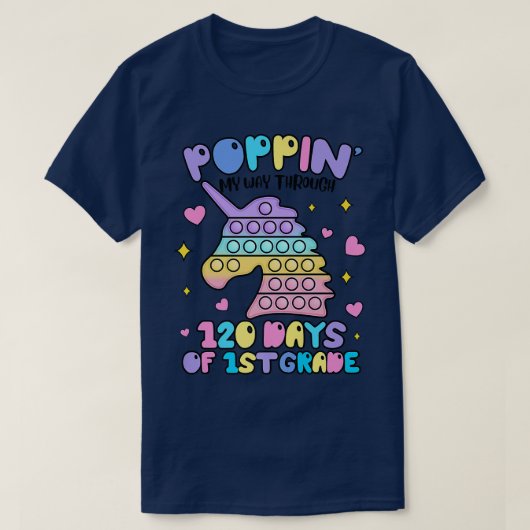T-shirt Poppin (Design devant)