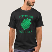 T-shirt Poppin Dans Jour des terres 2022 Turtle Pop Push F (Devant)
