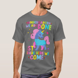 T-shirt Poppin Kindergarten Nous Avons Terminé 1ère Année