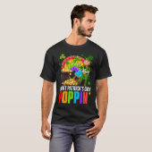 T-shirt Poppin' Leprechaun & Pop It Rainbow Saint Patricks (Devant entier)