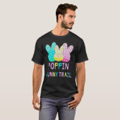 T-shirt Poppinu2019 Descendre Le Sentier Bunny Pop It Happ (Devant entier)