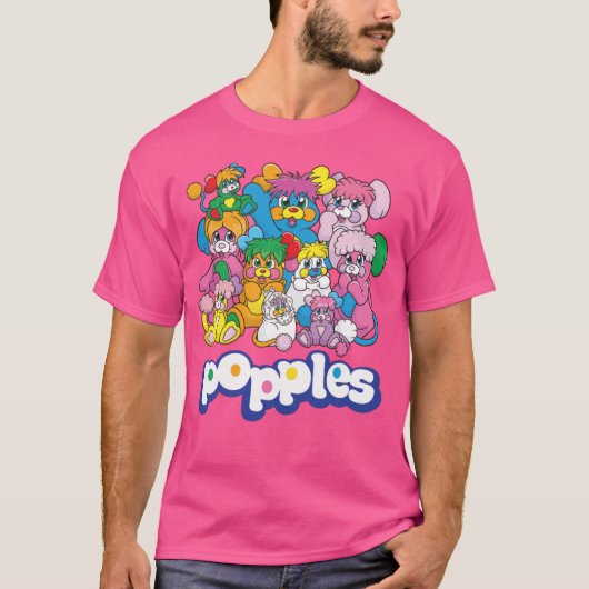 T-shirt Popples rétro (Devant)