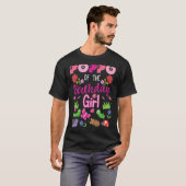 T-shirt Poppo De L'Anniversaire Fille Bug Insect Anniversa (Devant entier)