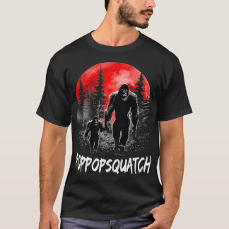T-shirt Poppop Squatch Drôle Papa Fête des pères
