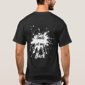 T-shirt Poppy, Smile at my Back (Dos)