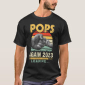T-shirt Pops again 2023 Chargement Joyeux Jour À Moi Grand (Devant)