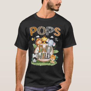 T-shirt Pops Des Deux Sauvages 2E Anniversaire Safari Anim
