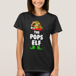 T-shirt Pops Elf Family Matching Group Costumes de Noël P