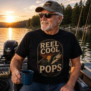 T-shirt Pops Frais Véritables Pêche à la Mode Rétro Couche