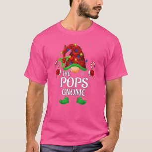 T-shirt Pops Gnomo Buffalo Red Plaid Famille Correspondant