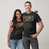 T-shirt Pops Noun Shirt, Pops Definition Tee, Best (Unisexe)