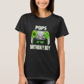 T-shirt Pops of the Birthday Boy Matching Family Video Gam (Devant)