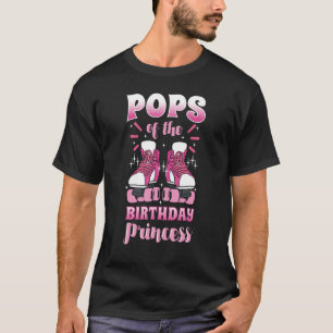 T-shirt Pops of the Birthday Princess Roller Skates Patina