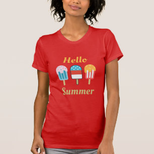 T-shirt Popsicle Bonjour été