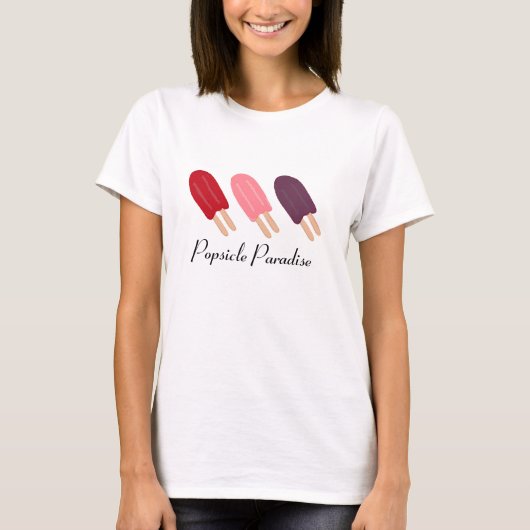T-shirt Popsicle Paradise (Devant)