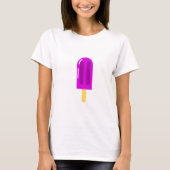 T-shirt Popsicle pourpre (Devant)