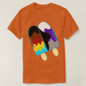 T-shirt Popsicle Pride 25 (Design devant)