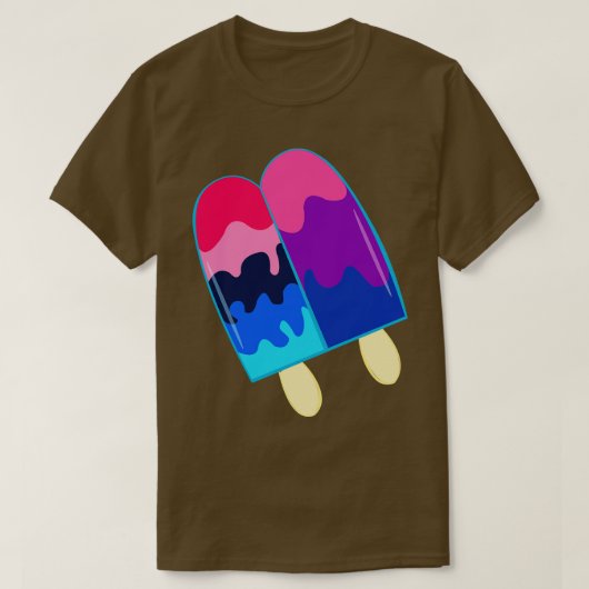 T-shirt Popsicle Pride 30 (Design devant)