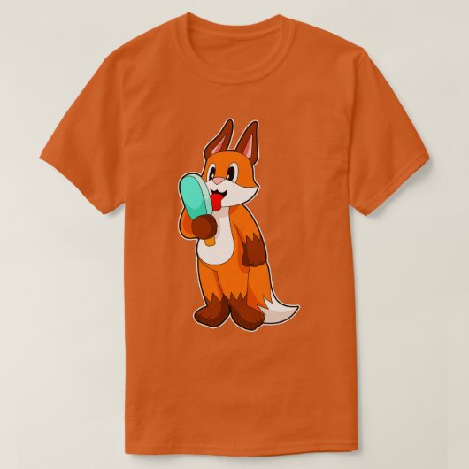 T-shirt Popsicle Renard (Design devant)
