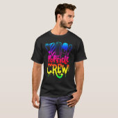 T-shirt Popsicw Crew Fun Summer Ice Lolly Summer Trea (Devant entier)